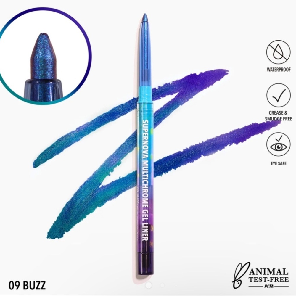 Moira, Supernova Multichrome Gel Liner, 09-Buzz